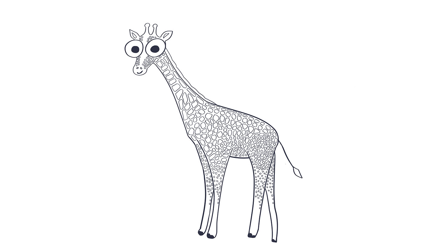 53. Jirafa / Giraffe