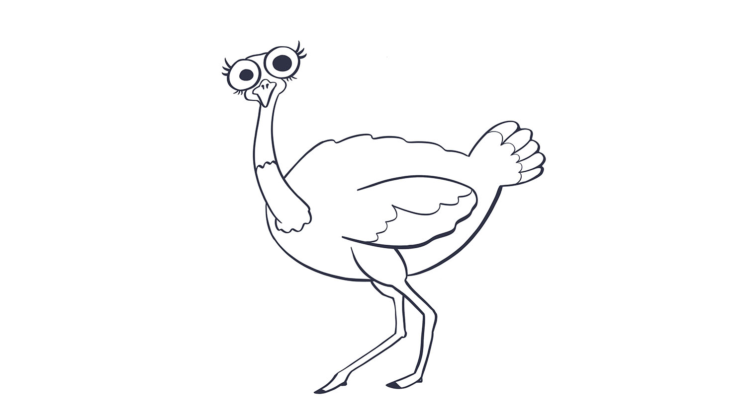 77. Avestruz / Ostrich