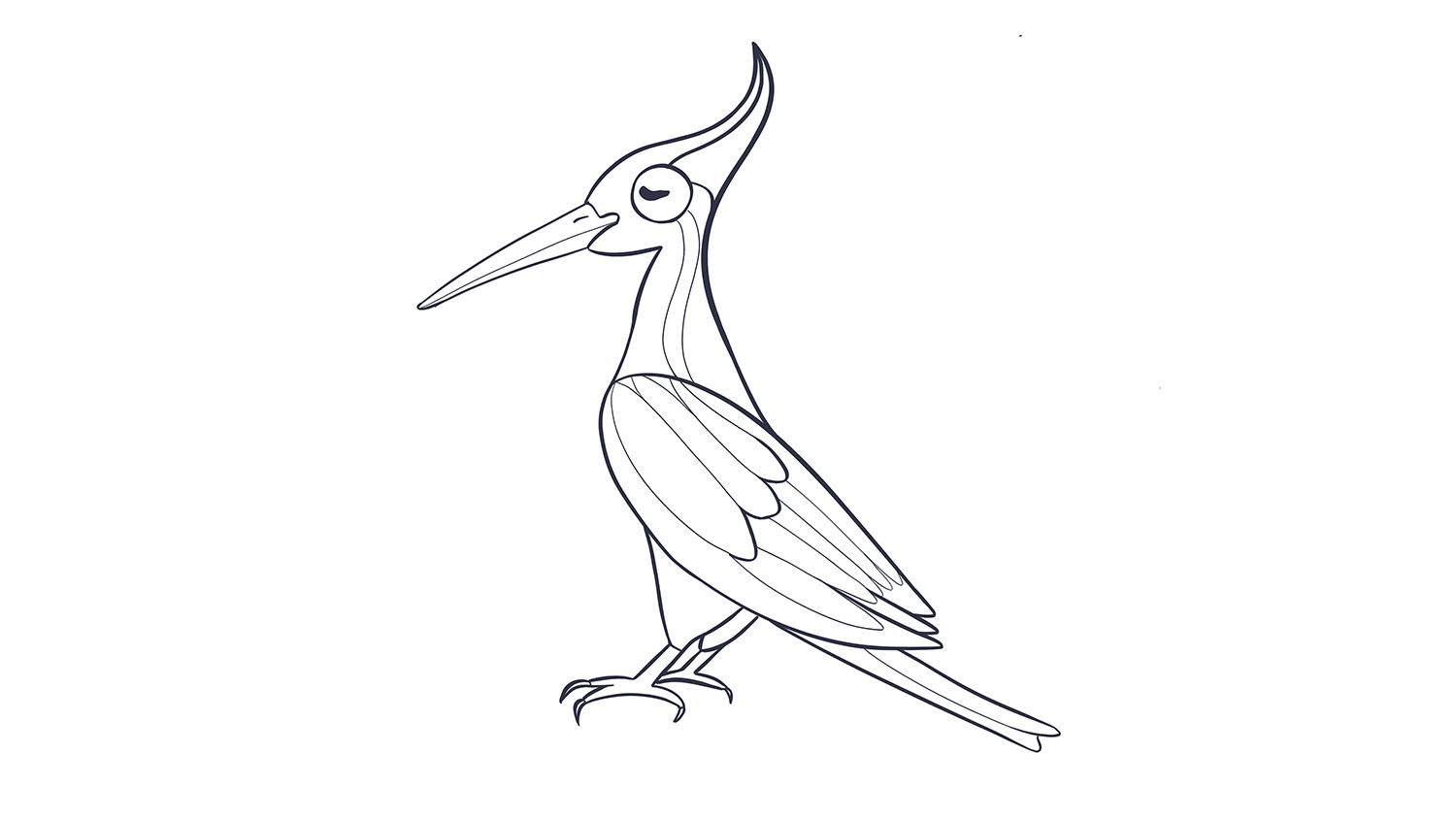 83. Pájaro carpintero / Woodpecker